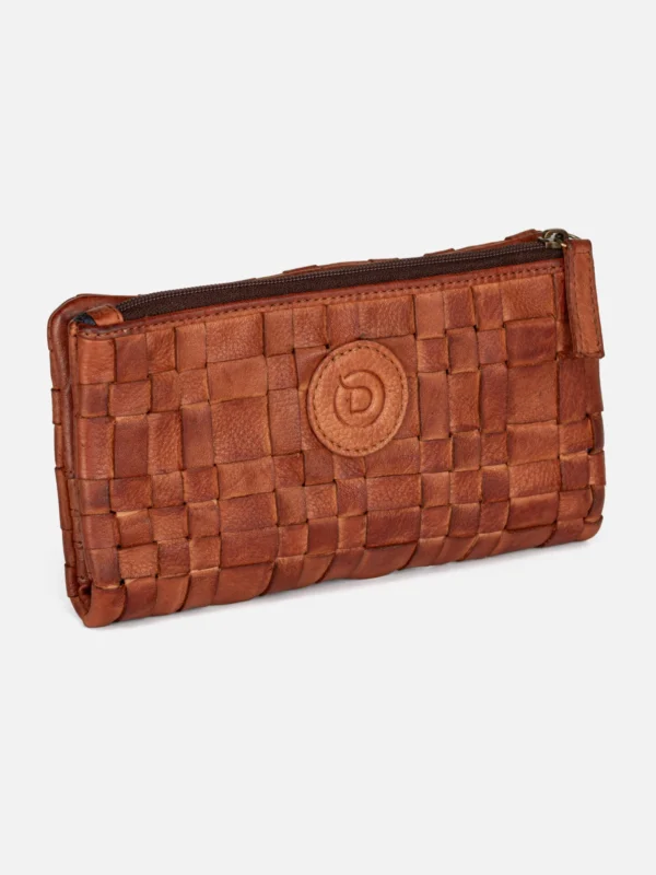 Bohema Weaving Wallet - Dámská kožená peněženka proplétaná