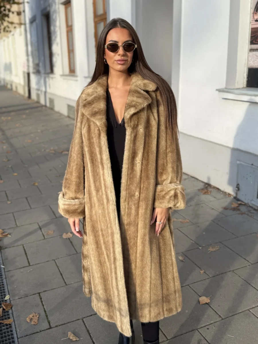 Hnědý kožich Emma - Kožešnictví Hlinsko - Obrázek 4