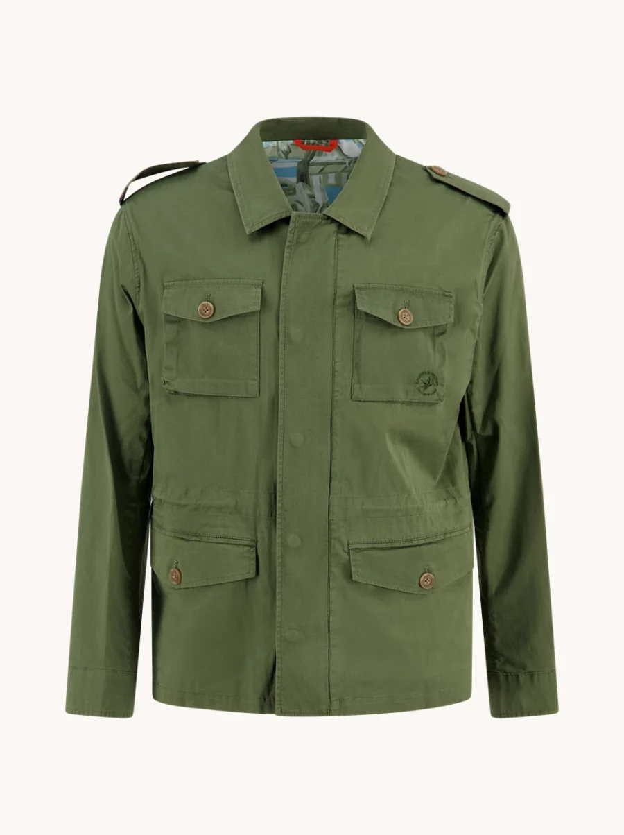 Damian Field Jacket – Pánská volnočasová béžová bunda - Obrázek 8
