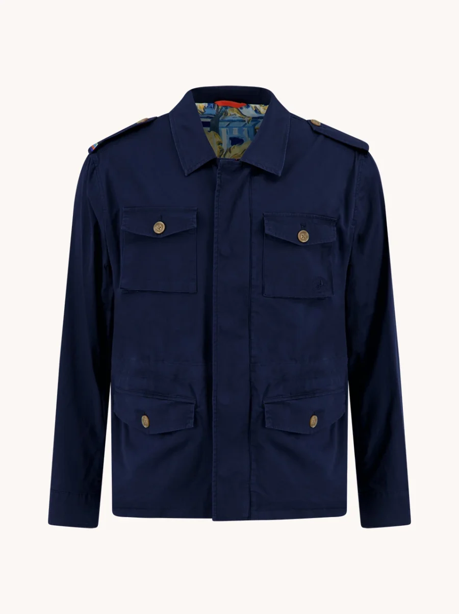 Damian Field Jacket – Pánská volnočasová béžová bunda - Obrázek 11