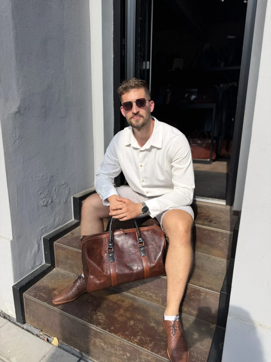 Wallstreet Pablo Traveller - Kožená cestovní taška speciální edice - Obrázek 5